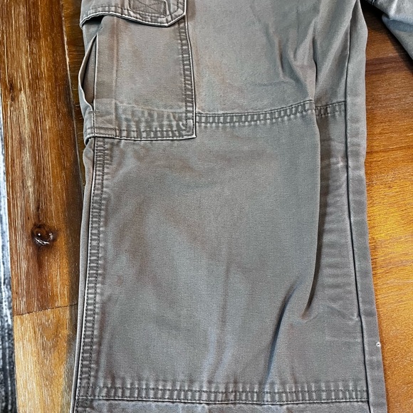 5.11 Tactical Canvas Cargo Pants Mens Size 32/32 Khaki Combat Style 74251 cotton - Picture 4 of 9